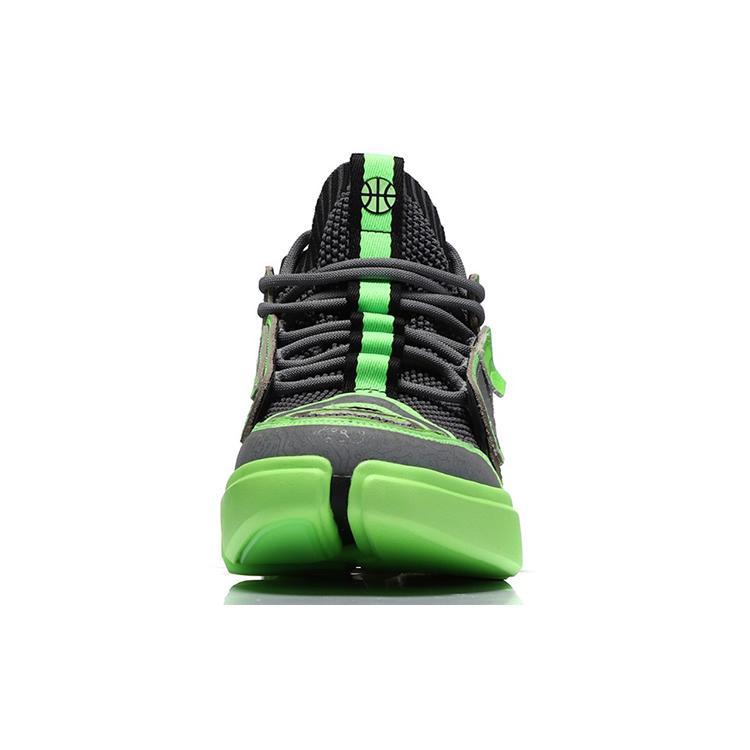 Li Ning Essence ACE Vintage Basketball Shoes Men's Mid top Neon Green AGBN069-3