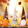 New Seasonal Home Decor Thanksgiving Pumpkin And Maple Leaf Plush Figurine For Autumn Festivities