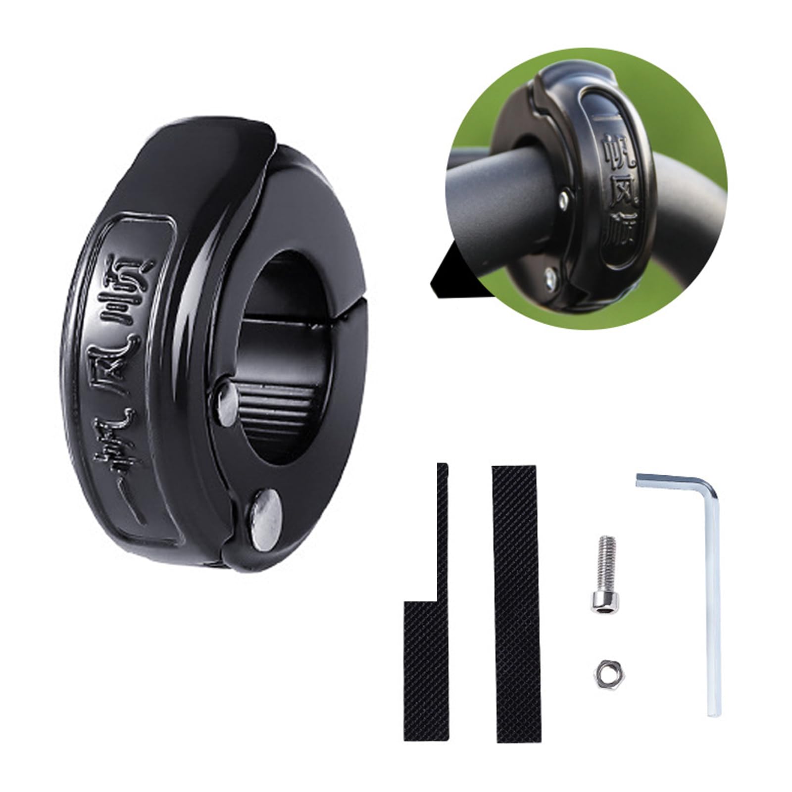 

Крючок на руль ALLVD, Крючок для магазина, Алюминиевый сплав, 0,9 дюйма (22 мм), Универсальное использование, чёрный