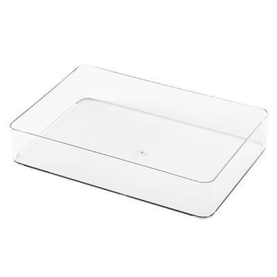 Gaveta Organizadora de Maquiagem Transparente Luxo Leve Bandeja de Armazenamento de Cosméticos Transparente para Joias Pincéis