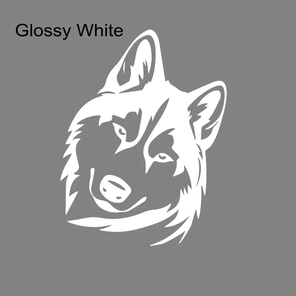 Husky Hunde Aufkleber Auto Fenster Wildnis Wolf Aufkleber Haustier Hund Grafiken LKW Laptop Wohnmobil Stoßstange Vinyl Aufkleber Dekor Zubehör