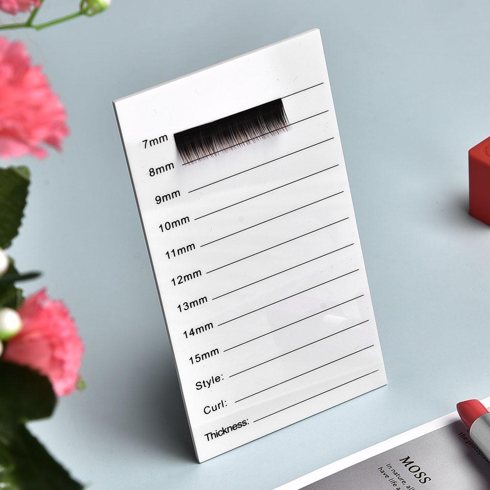 Acrylic Grafting Eyelashes Stand Eyelashes Extension Holder Plate Makeup Tool