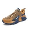 Scarpe da uomo primavera comode basse casual scarpe da papà verdi moda suola spessa leggere traspiranti scarpe sportive