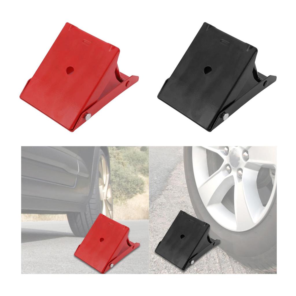 Wheel Chock Portable Metal Wheel Chock Block for Automotive Trucks Rv
