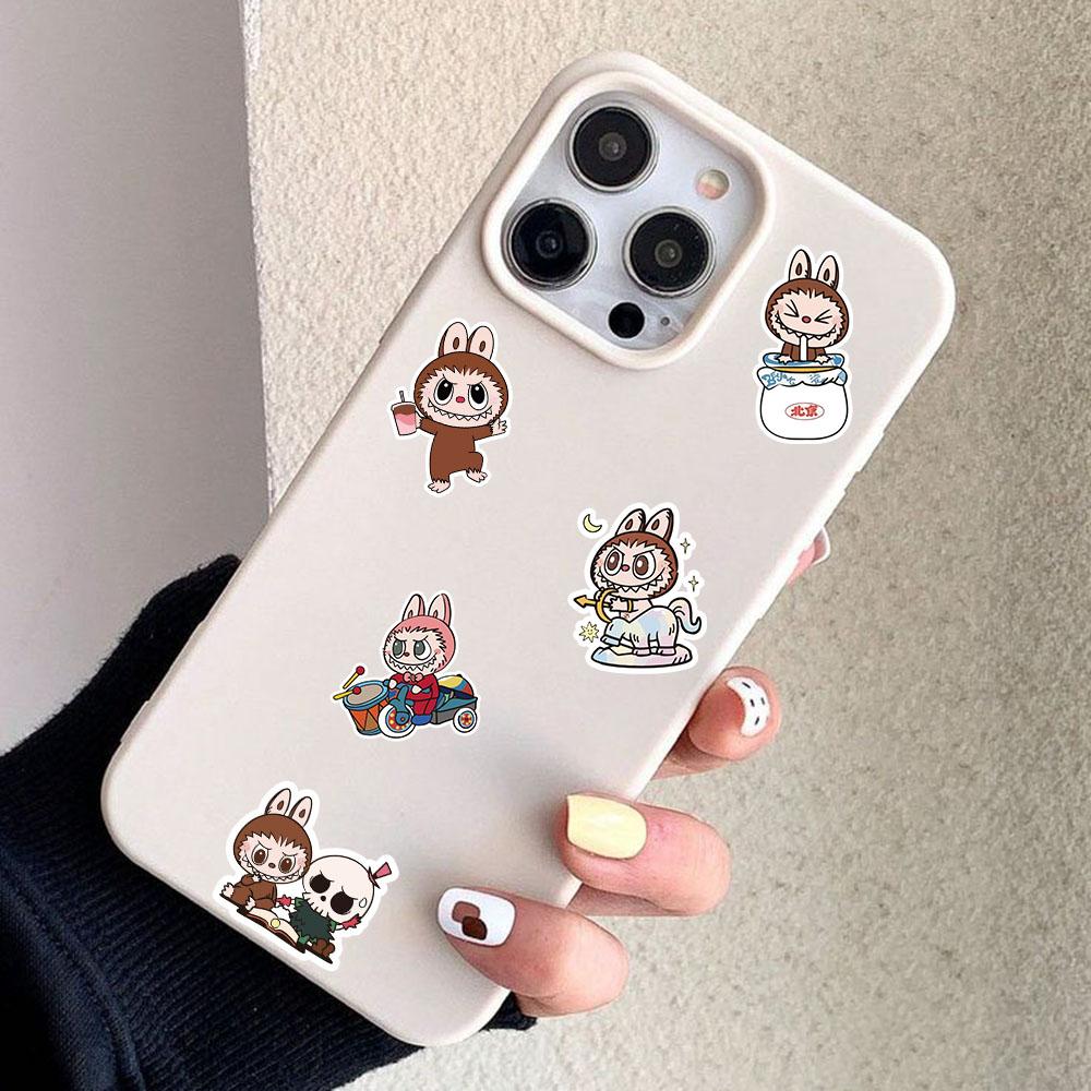 50Pcs Cute Monster Cartoon Stickers - DIY Waterproof Stickers for Phones Guitars Laptops Luggage and Mugs - Kids' Toys