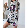 1116 European and American Fashion New EBAY Popular Long-sleeved Lapel Women's Shirt Women's Clothing