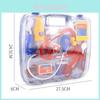 Premium Kids Medical Toy Role Hard Case 15pcs Set Features Realistic Sound And Light Effects