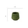 Milk White Creative Volcanic Stone Pattern Cement Succulent Flower Pot Office Home Desktop Decoration Green Plant Flowers