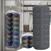 Felt Hanging Hat Organizer Baseball Hat Rack 7/14 Pockets Cap Storage Hanger Multifunction Large Capacity for All Types of Hats