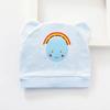 Infant Pure Cotton Hat: Single Layer, 0-3 Months, Spring/Summer/Autumn Protection