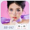 Waterproof Butterfly Glitter Face Tattoo Stickers for Festival Dance Parties
