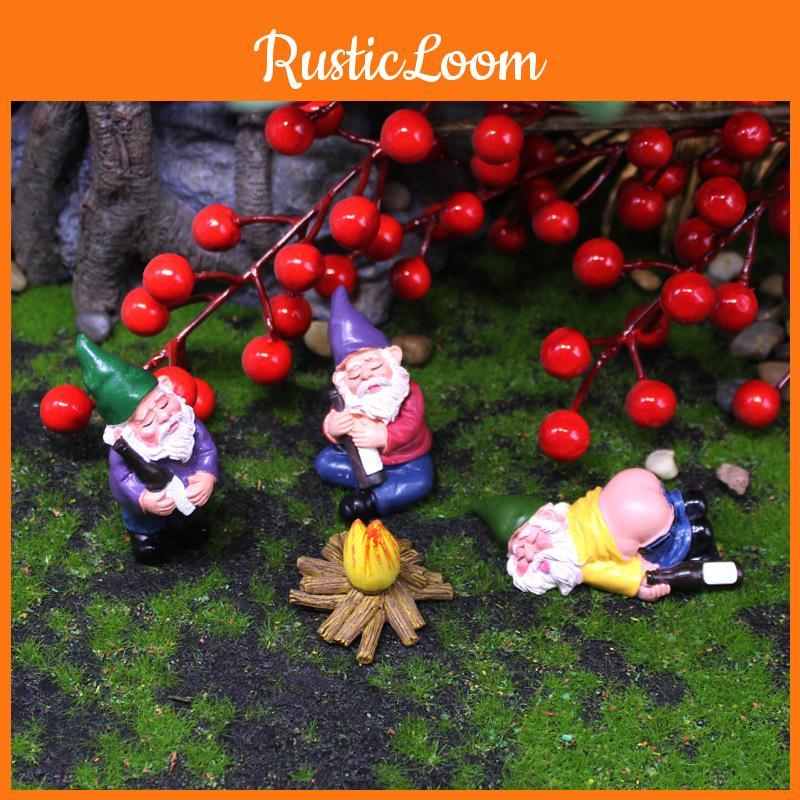 Drunk Ornament Dwarf Christmas Whitebeard Dwarf Modeling For Festive Gift Party