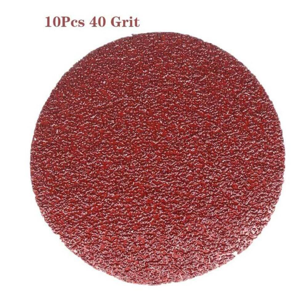 Sandpaper 5inch/125mm 40-2000Grit Round Shape Disk Sand Sheets Polishing