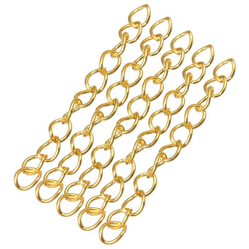 

Цепочка-удлинитель для ожерелья, браслета, серег, для самостоятельного изготовления ювелирных изделий