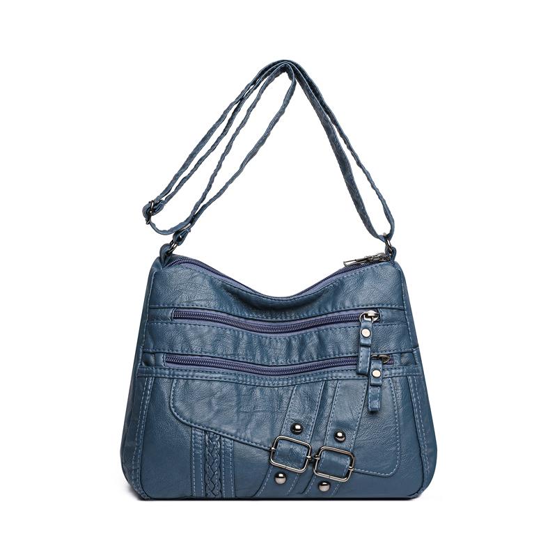 Soft Leather Crossbody Bag Women's Shoulder Bag Mother Bag