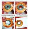 DIY Craft, Precision Metal Circle Drawing Tool – Adjustable, Smooth Line Creation,Durable Metal Construction with Infinite Rotation Capability