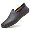 Classic Brand Men's Suede Leather Shoes Soft Soles Comfortable Loafers for Daily Commuting and Men's Driving Work Shoes