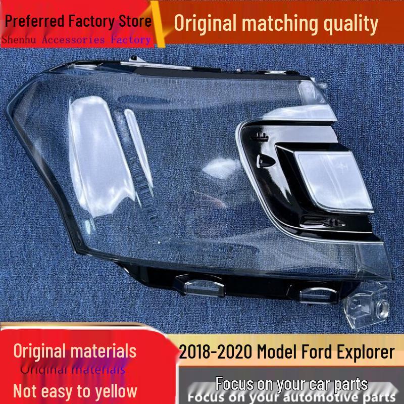Headlight Cover for 2018-2020 Ford Expedition - Clear Front Lamp Housing