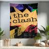 Clash The Band Tapestry Art Printing Cheap Hippie Wall Hanging Bohemian Wall Tapestries Mandala Art Home Decor
