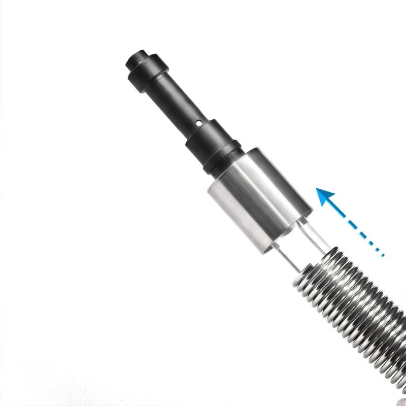 Kaffee-Milch-Gehäuse Schlauch Edelstahl Milchaufschäum-Einheit Milchschaum-Rohr Mit HP1/HP3 Adapter Einfach zu Installieren