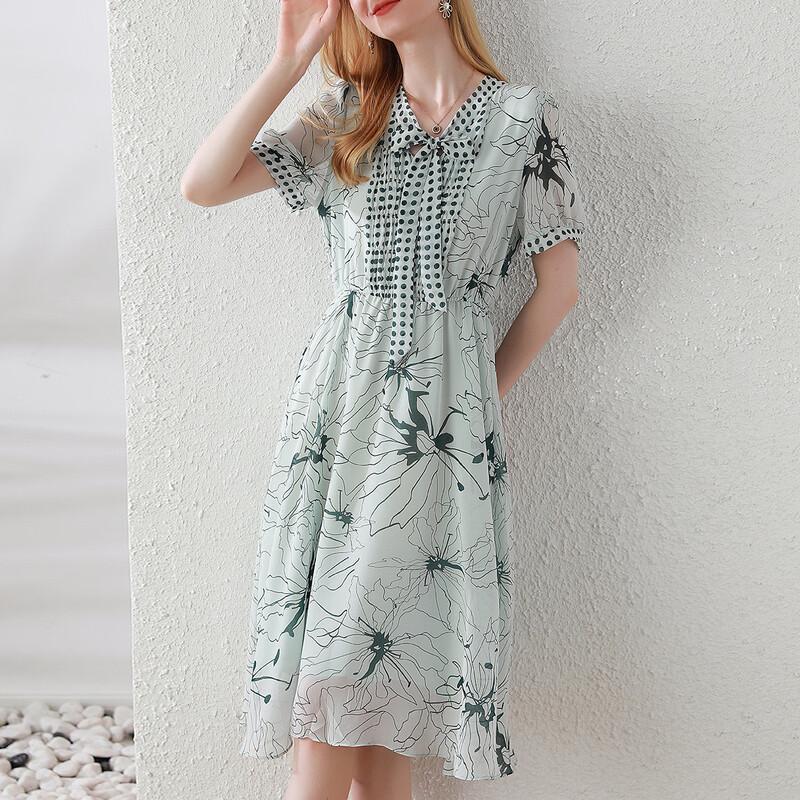 Jianhu Women s Fashion Tie-Waist Summer Dress XXL