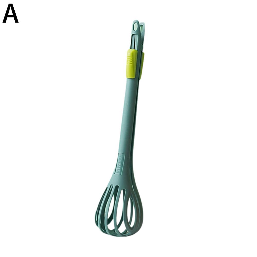 

Многофункциональный венчик для взбивания яиц, молока, пасты, щипцы для еды, зажимы для еды, ручная кухня, принадлежности для выпечки St O0V6 Green-1pcs