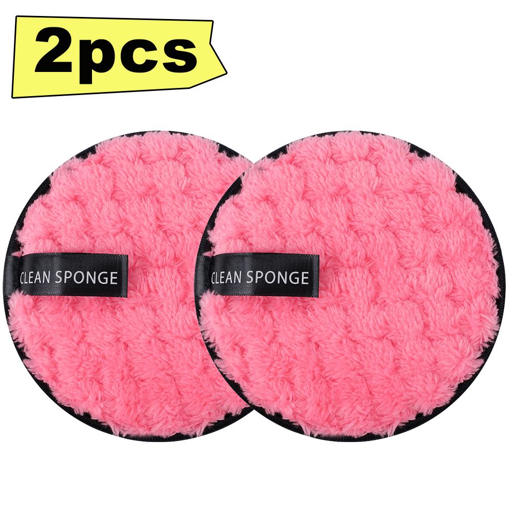 Very Fine Fiber Makeup Remover Puff Multicolor Facial Cleaning Towel Cosmetic Powder Puff Face Wash Cleanser Sponge Pads Makeup