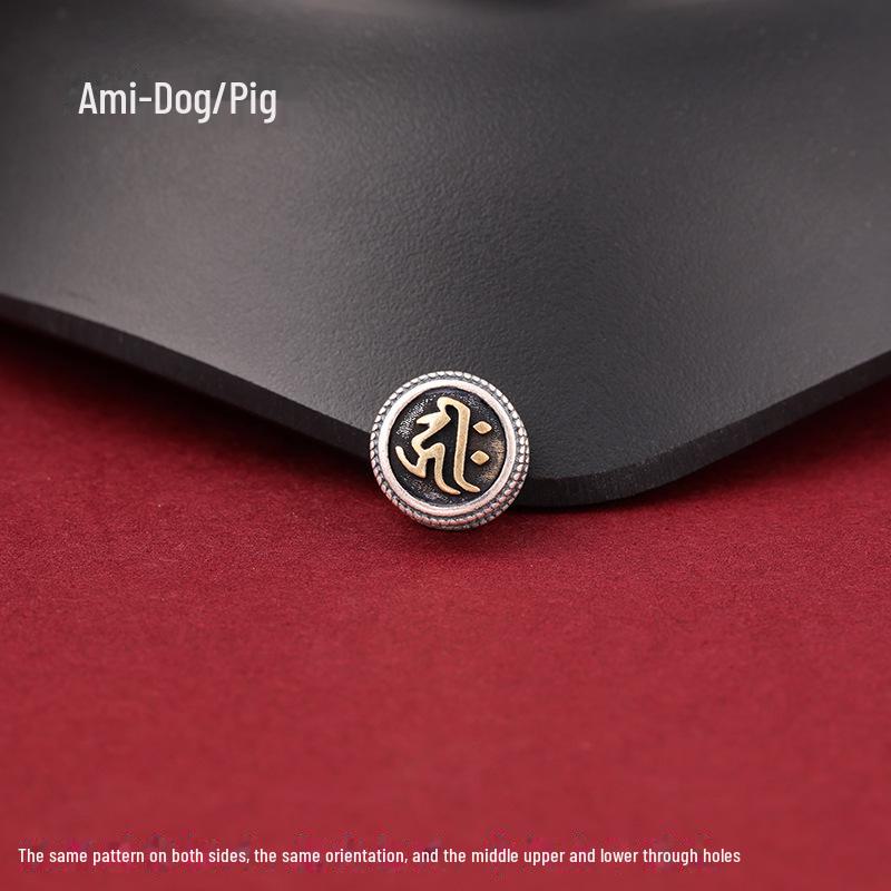 Non-fading Seiko Zodiac Bracelet: Dragon, Snake, Horse Year with Buddha Sanskrit Mantra