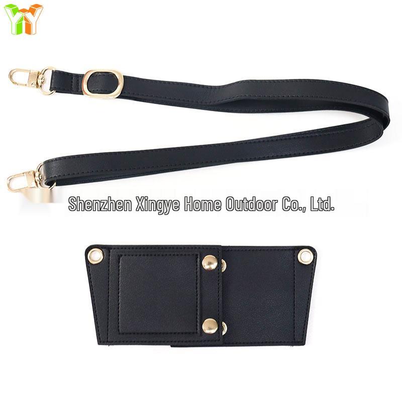 Stanley Water Cup Cover: Leather Adjustable Crossbody Outdoor Ice Overlord Protector