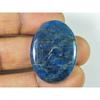 40Cts Genuine Neon Blue Apatite Oval Crystal Cabochon Loose Gemstone 24X30MM SK-2078