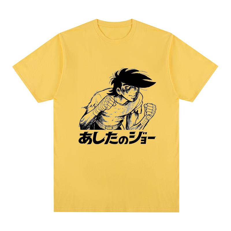 Ashita no Joe Japanese Anime t-shirt Hajime no Ippo Megalo Box Cotton Men T shirt New TEE TSHIRT Womens tops