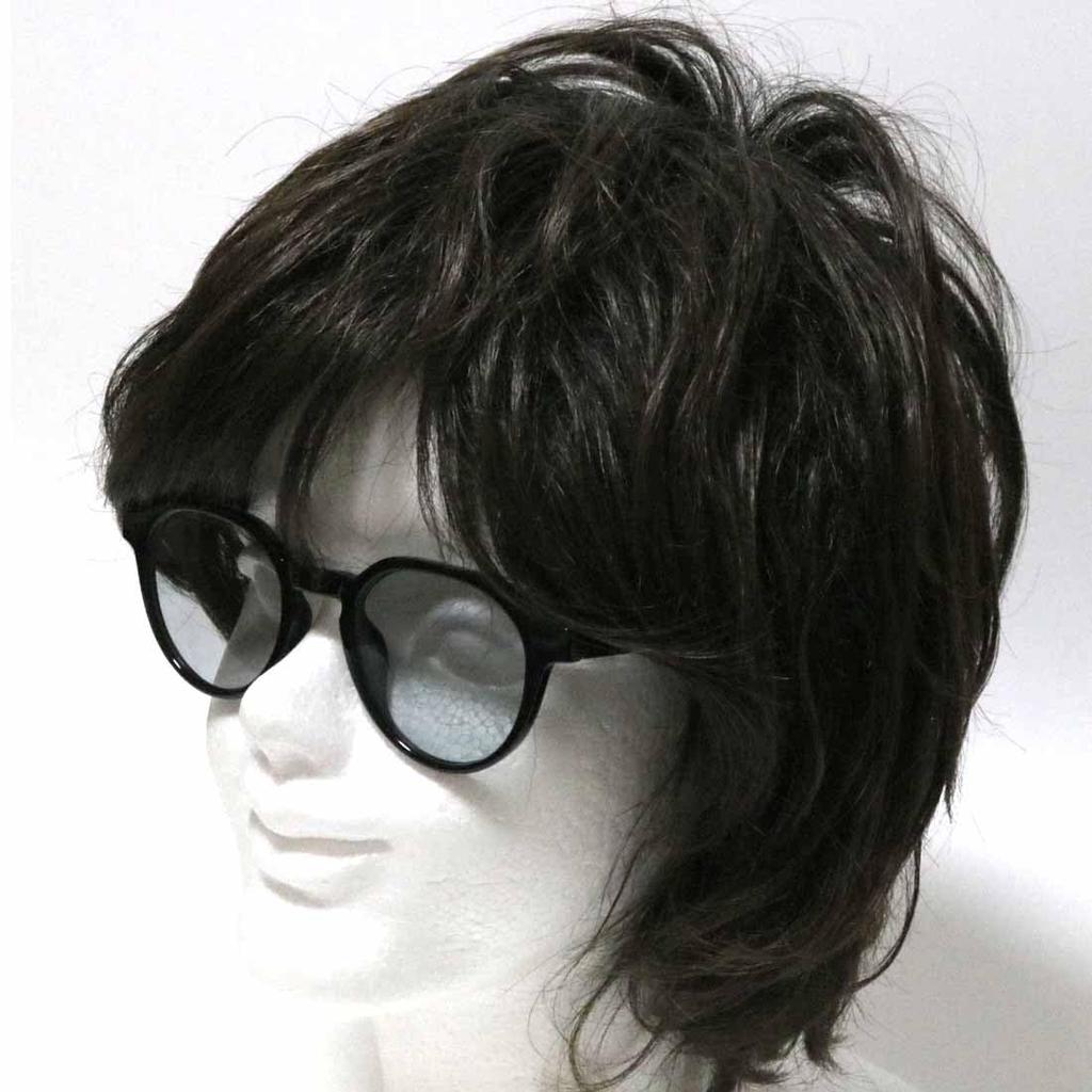 [FashionBerry] Black x Light Smoke Sunglasses, Fashion Glasses for Men and Women, Boston Style, Round Shape, 99% UV Protection, Lightweight, Clear