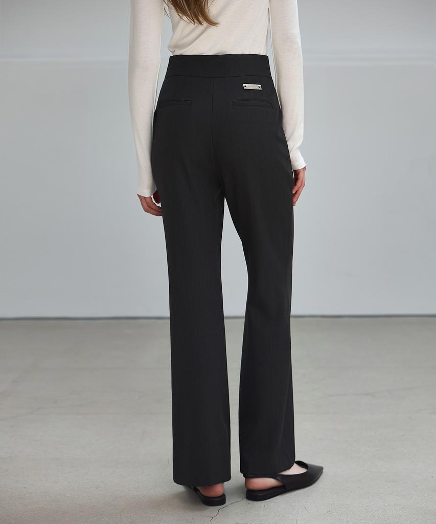NON AND NON Two-Button Bootcut Slacks_Nssl519