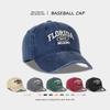 1pc Retro Washed Cowboy Baseball Caps for Women Embroidery Outdoor Sun Cap Casual Street Hip Hop Hats Curved Brim Dariver Hat