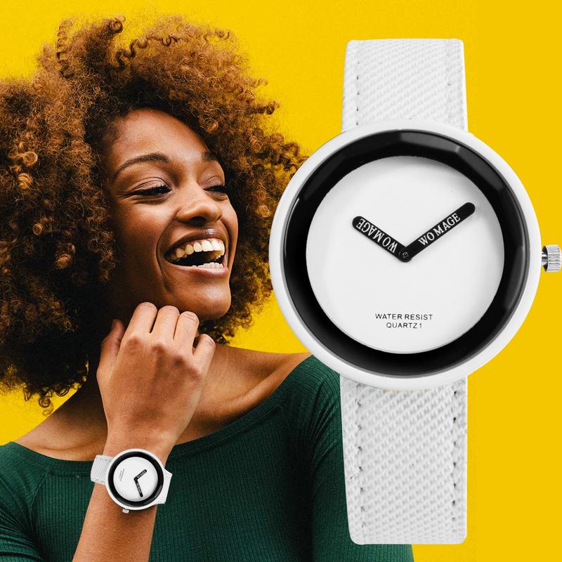 Fashion Watch Women Quartz Dress Watches Elegant Pu Leather Strap Casual WristWatch Female Montre Womens Relogio Feminino Saati