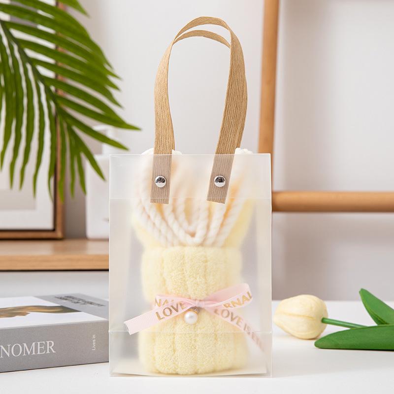 

Милое полотенце для лица в форме кролика - Мягкое мини-полотенце для рук из кораллового флиса для подарков, свадебных сувениров, детских сувениров жёлтый