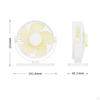 Compact USB Desk Fan Personal Cooling for Travel Outdoor