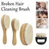 Ultra Soft Goat Hair Brush, Natural Dust Removal Brush, Suitable for Various Hair Types  For Hair Accessories