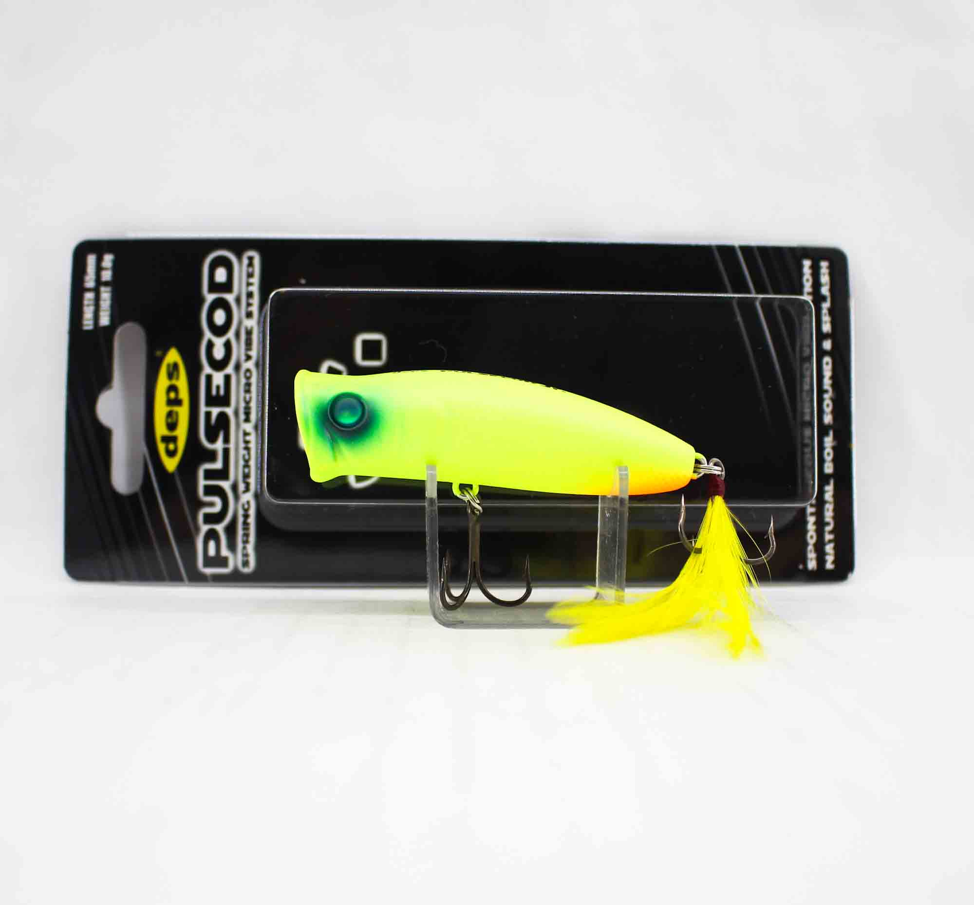 

Deps Pulsecod Jr Popper Плавающая приманка 65 мм 10 грамм 03 (7038)