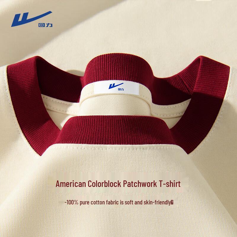 

Warrior Men s Heavyweight Color-Block Cotton T-Shirt L