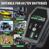 Încărcător Inteligent Baterie 6V 12V 3000mA Automat pentru Încărcare de Întreținere Litiu LiFePO4 Plumb-Acid AGM GEL Baterie Încărcător Auto Motocicletă