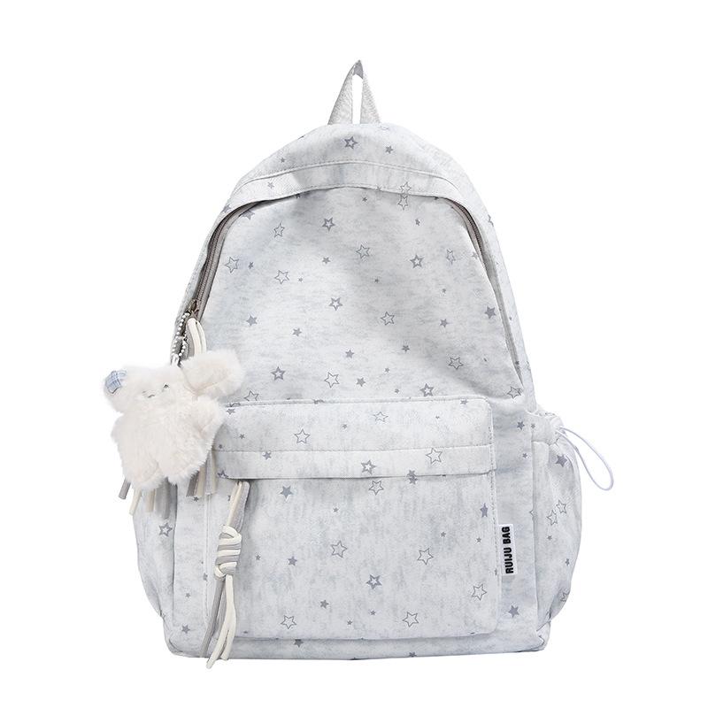 Schoolbag Student School Bag Mori Star Korean Edition Fresh Candy Color Backpack Large Capacity Campus Class Backpack