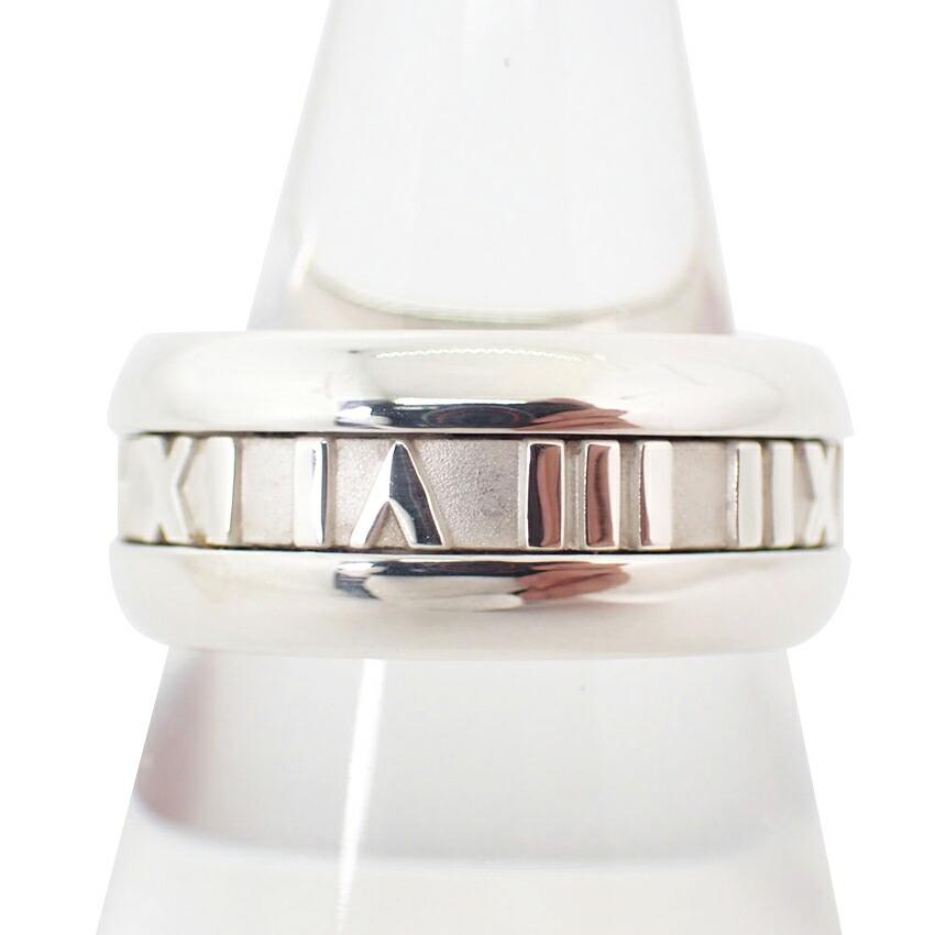 

[Pre-owned] TIFFANY/Tiffany 925 Atlas Wide Ring / Size 20 / j51-13