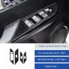 4pcs Carbon Fiber Car Inner Door Button Frame Cover For Toyota Hilux 2015-
