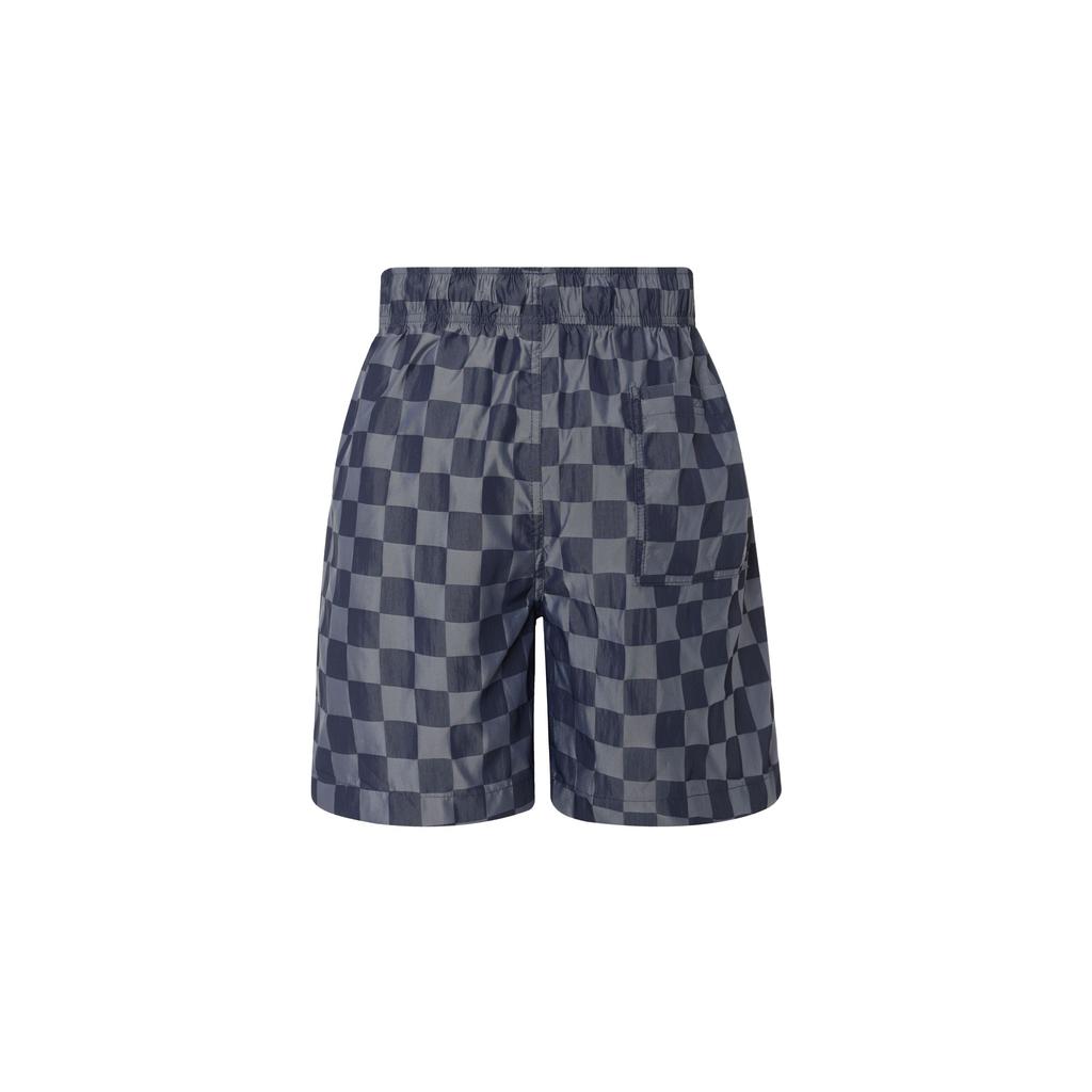 Nike Club Logo Embroidered Checkered Comfort Casual Shorts Men bottoms Navy-Blue FN3099-410