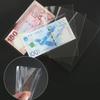 100Pcs Banknotes Holder Coin Album Storage Bag Box Photocards Pvc Page Paper Money Cedulas Collection Case Transparent Organizer