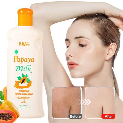 300ml Milk Papaya Fragrance Body Lotion, Moisturizing And Hydrating ,No Greasy, Help The Skin Become
