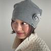 Usite DOT ROSE BEANIE, GREY