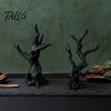 Artificial Dead Tree for Reptiles 2Pcs 3D Printed Jumping Spider Tree, Hiding Cave, Hermit Crab Climbing Decor Biodegradable Pla Tank Reptile Habitat