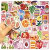 50 PZ Adesivi Estetici Pomodoro Mediterraneo Graffiti Laptop Stanza Skateboard Impermeabile Scrapbooking Adesivi per Telefono
